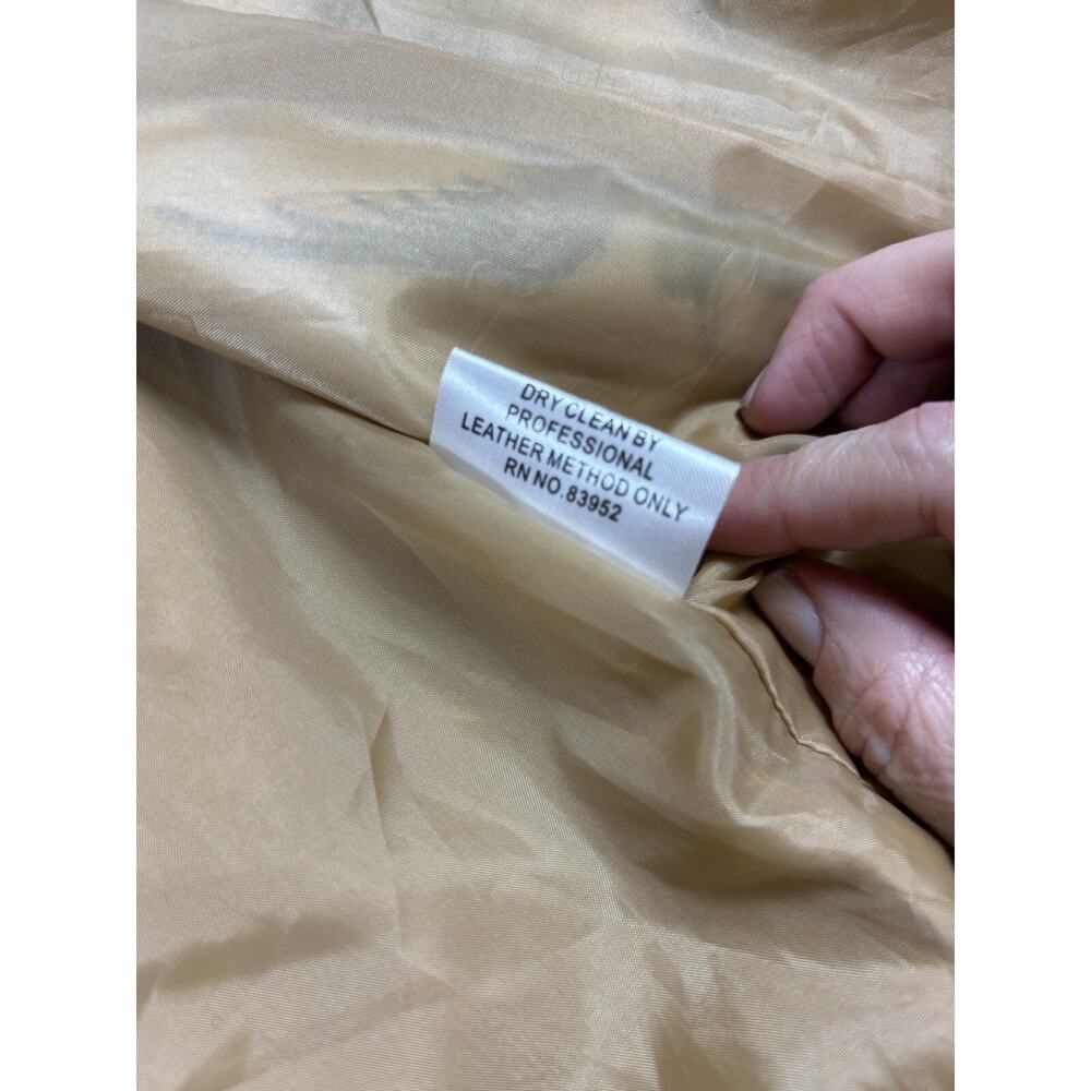 Bagatelle Suede Jacket Tan 14 Embroidered Boho Lined - Picture 11 of 16